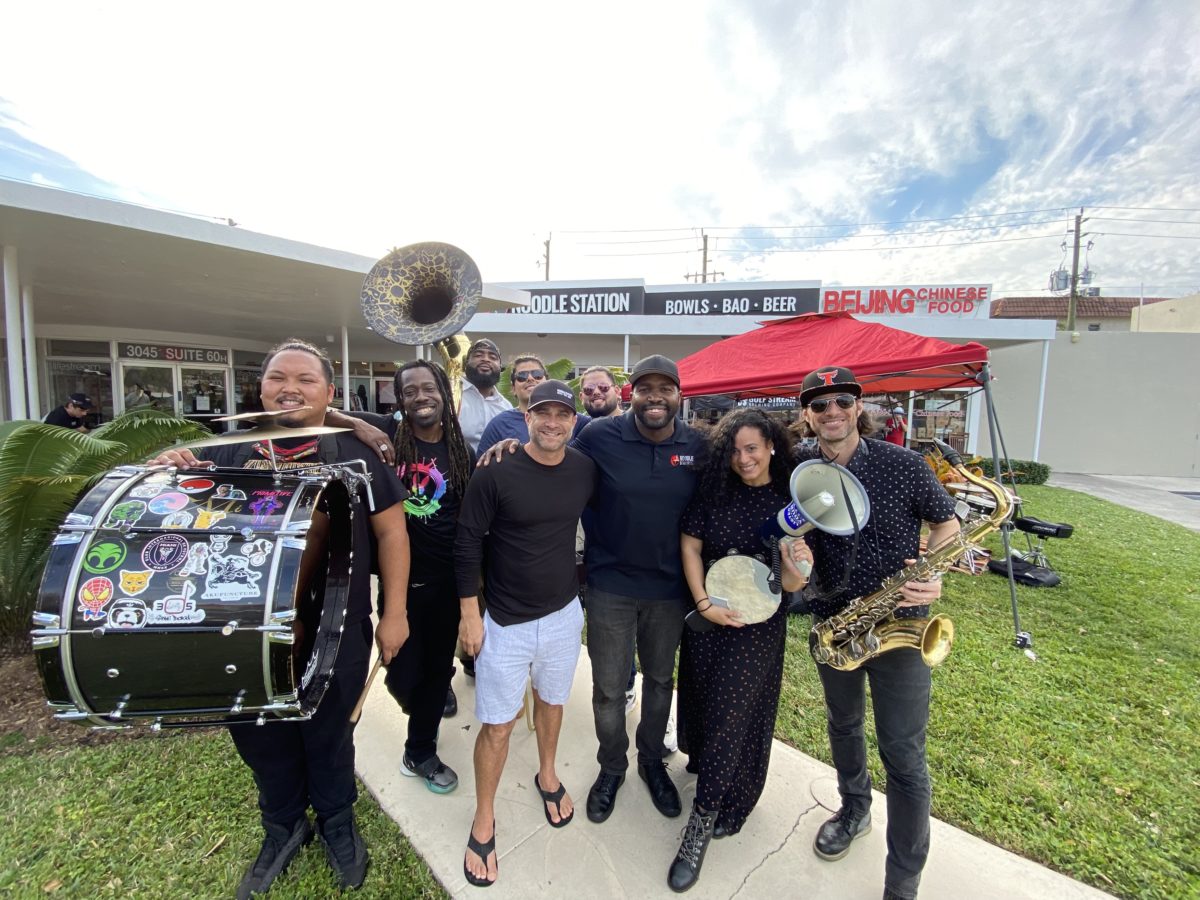 Mitchel Zelman at Noodle Station Anniversary Party